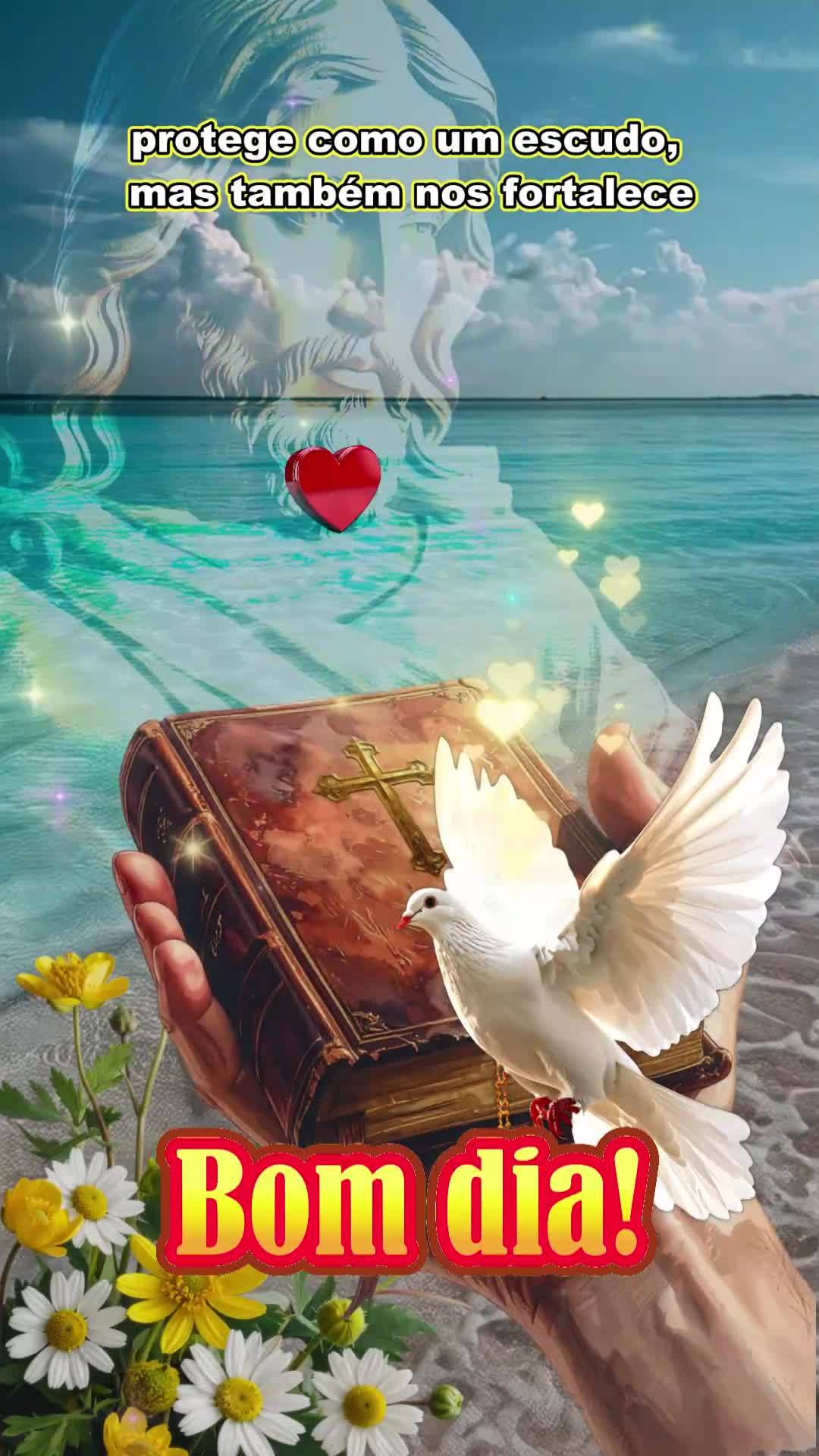 Antes de começar seu dia, escute isso… "O Senhor é a minha força e o meu escudo; nele o meu coração confia, e dele recebi socorro; por isso, o meu...