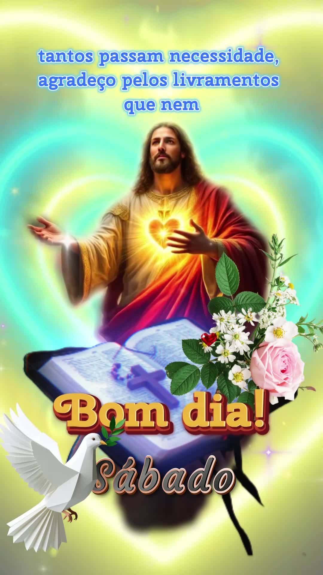 Ouça com atenção... Neste sábado abençoado, quero elevar minha voz em profundo agradecimento ao Senhor. Como é maravilhoso poder acordar e sentir o...