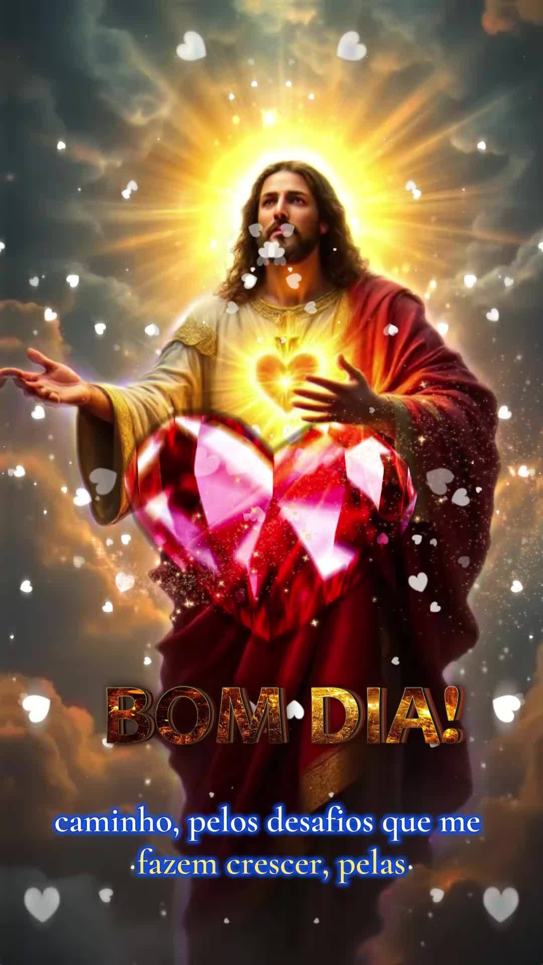Bom dia! Ao abrir meus olhos nesta manhã, meu coração transborda de gratidão a Deus. Obrigado, Pai Celestial, por mais um dia de vida, por cada respi...
