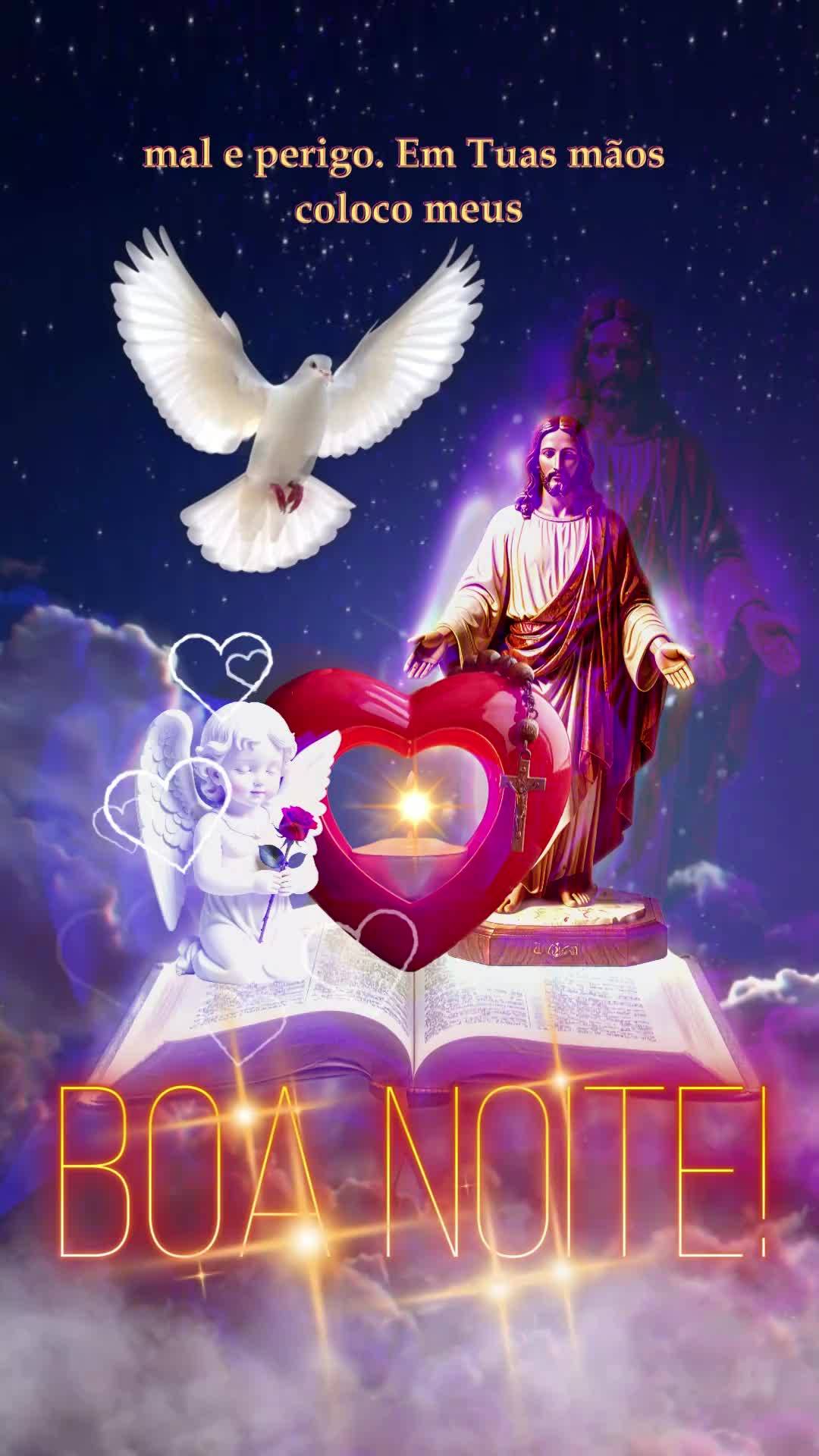 Antes de dormir, escute isso...

Meu Deus, enquanto a noite se aproxima e as estrelas surgem no céu, venho pedir Tua proteção. Senhor, envie Teus anjo...