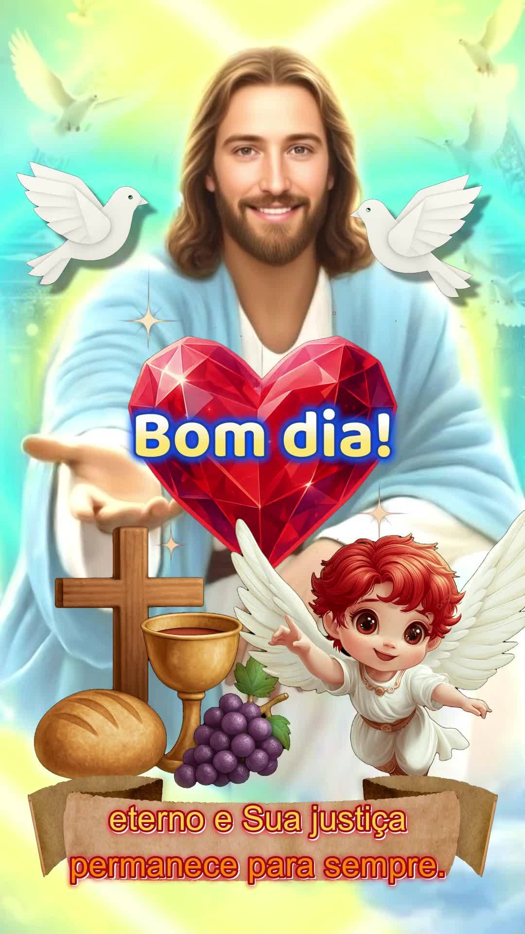 Abra seu coração e ouça... O Reino de Deus é glorioso e perfeito, reservado para aqueles que vivem em justiça! Louvado seja o Senhor, pois Ele prepa...
