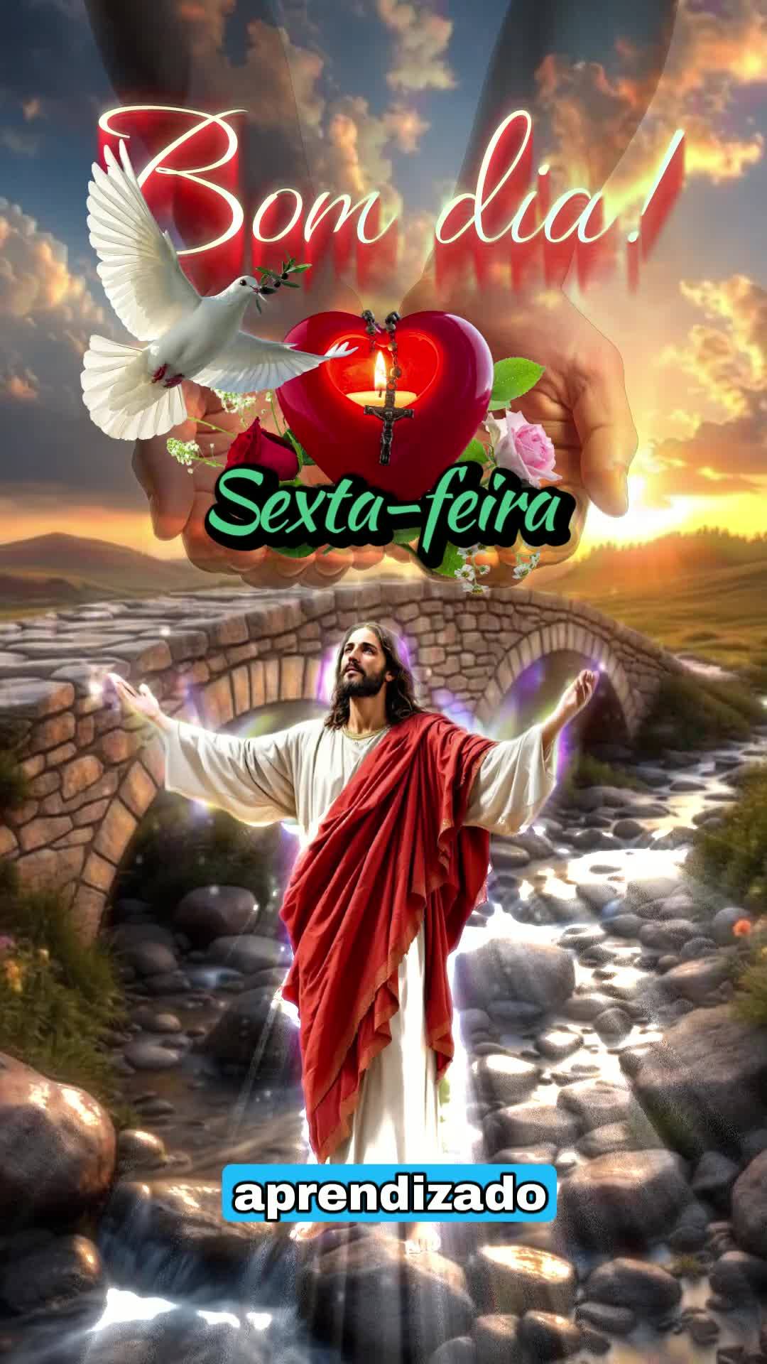 Nesta sexta-feira, elevamos nossos corações ao Senhor em profunda gratidão. Obrigado, meu Deus, por mais um amanhecer, por cada respiração que nos c...