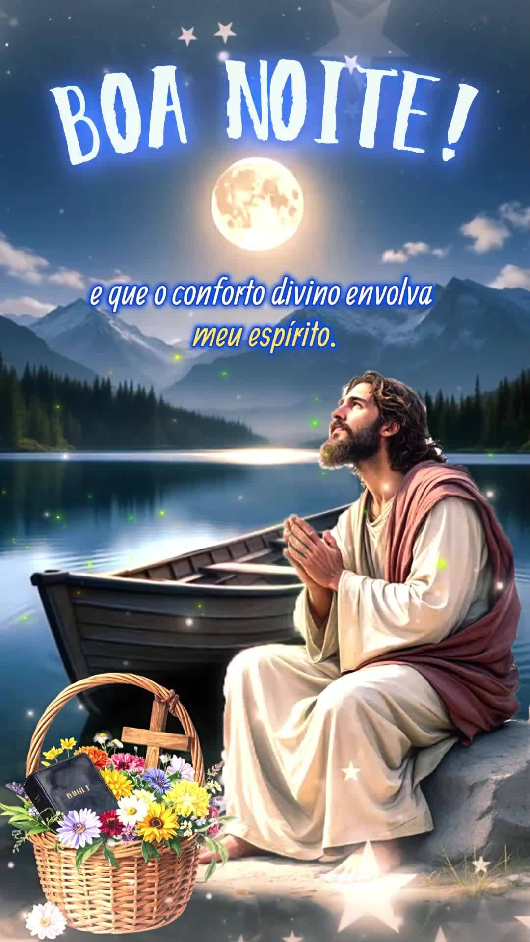 Senhor Deus, nesta noite que se aproxima, peço que envie seus anjos de proteção para guardar meu sono. Que estes mensageiros celestiais formem um escu...