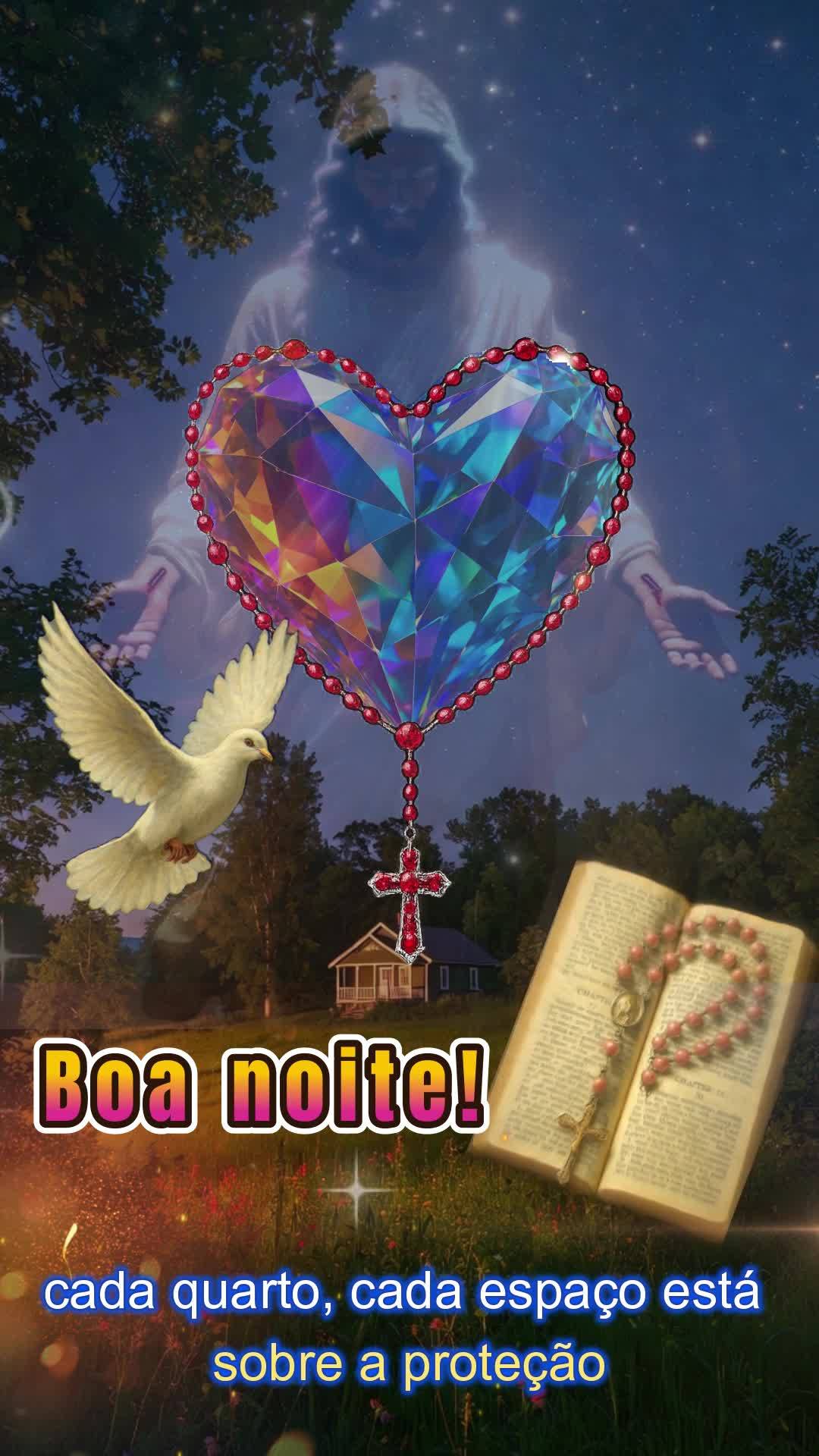 Quando a noite chega, não há nada mais reconfortante que sentir a presença divina velando por nós. Pare um instante e contemple o silêncio que se fo...
