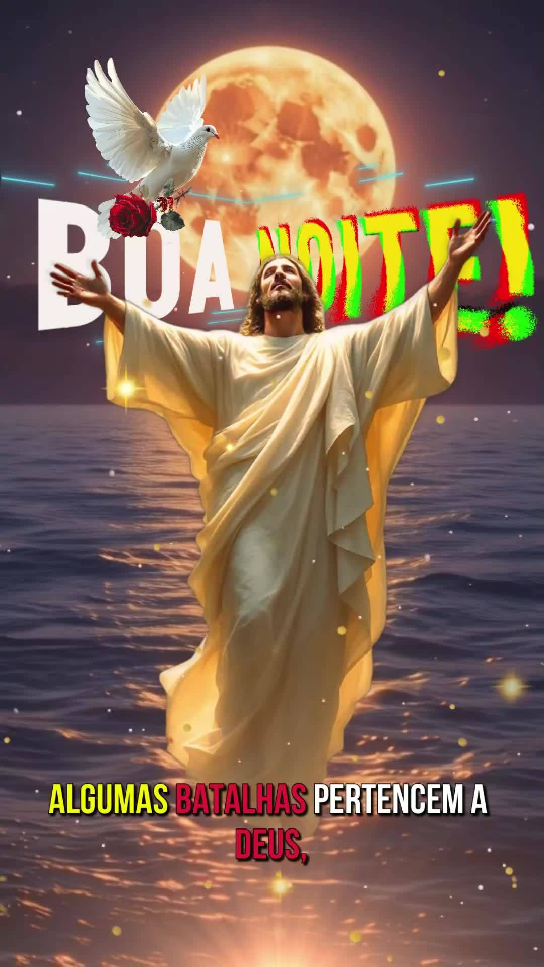 Boa noite! Antes de fechar os olhos, quero que você saiba que Deus está de olho em você. Não importa o que aconteceu hoje, se foi um dia difícil, se...