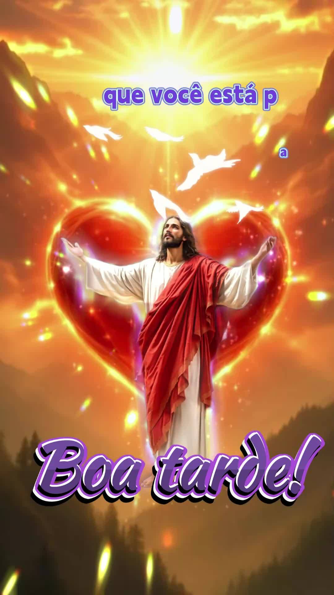 Boa tarde! Saiba que Deus não esqueceu de você nessa tarde. Ele está atento a cada detalhe da sua vida, a cada preocupação que carrega no coração....