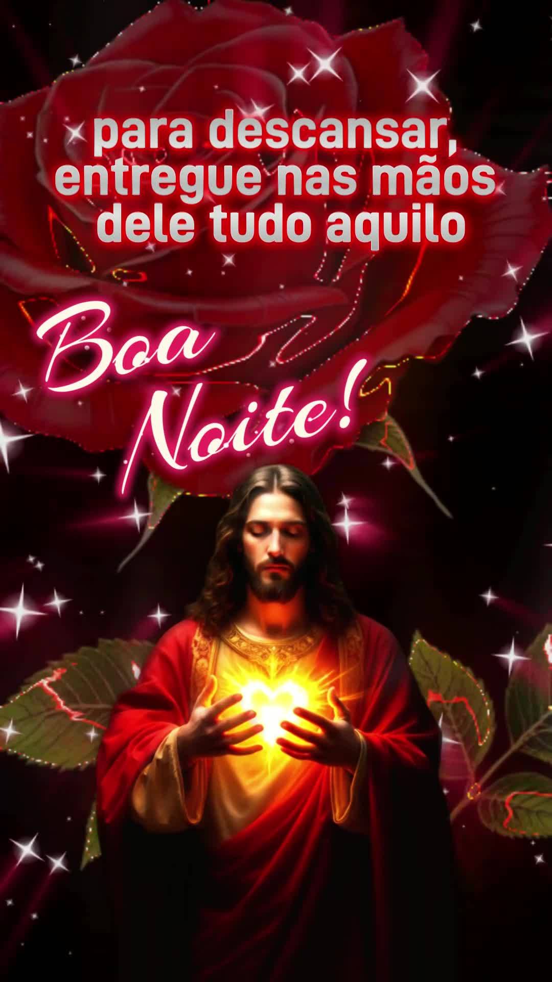 Boa noite! Antes de fechar os olhos, quero que você saiba que Deus esteve com você em cada momento deste dia. Nos instantes difíceis, quando você sen...