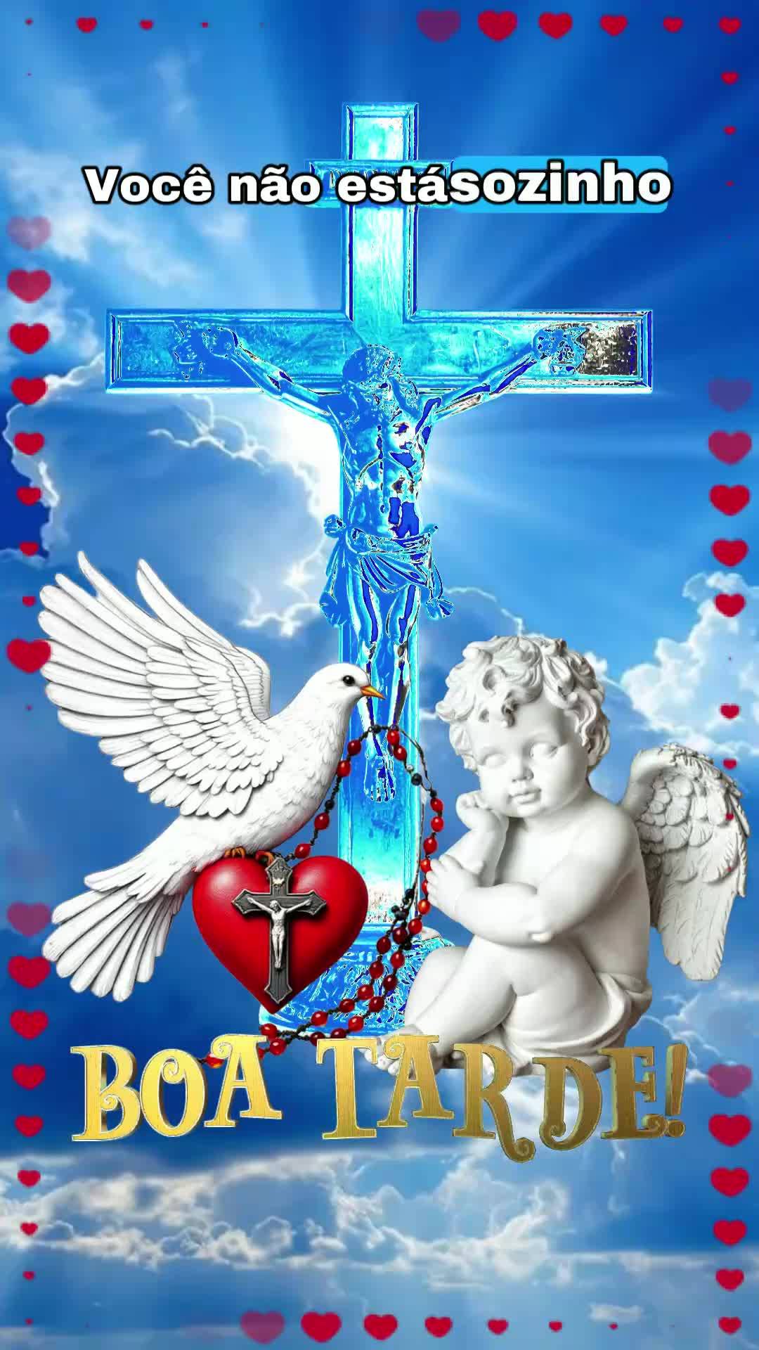 Boa tarde! Saiba que Deus está pensando em você exatamente agora, neste momento do dia. Ele conhece cada detalhe da sua vida, cada preocupação que ca...