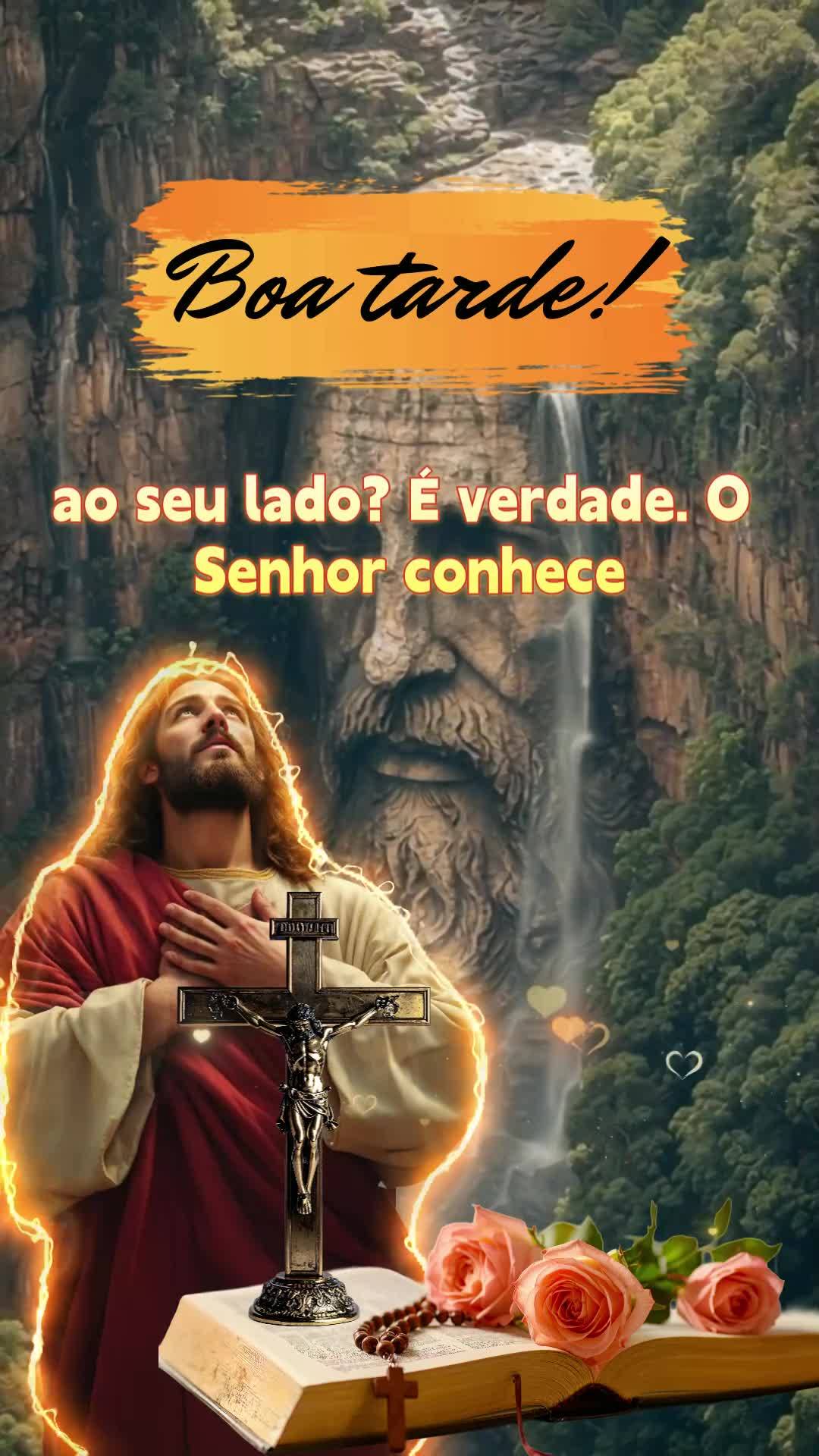 Boa tarde! Que esta tarde encontre você cheio de paz e gratidão no coração. Deus não esqueceu de você hoje. Cada momento deste dia foi cuidadosamen...