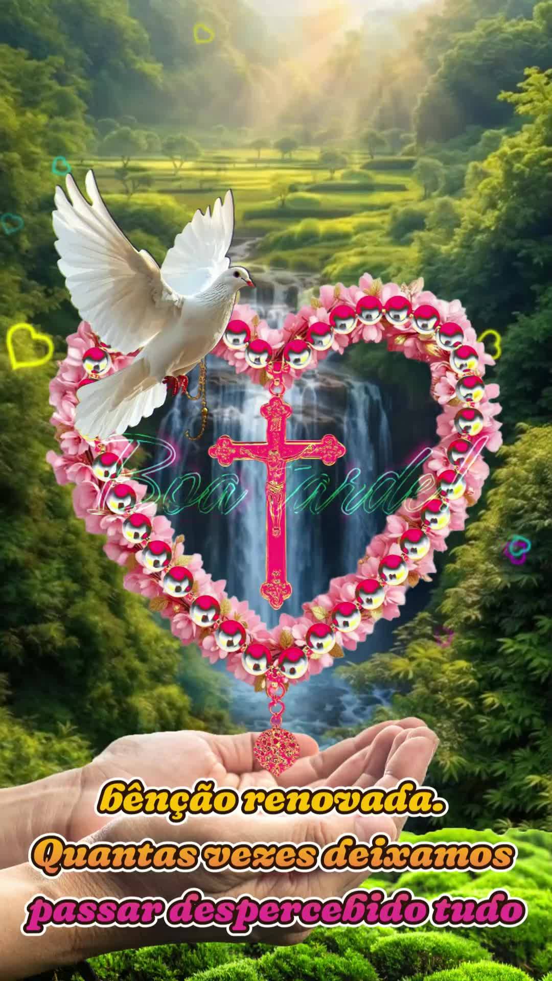 Boa tarde! Que este momento seja de gratidão ao Senhor nosso Deus. Obrigado, Pai, por mais um dia de vida. Obrigado pela saúde que nos sustenta, pela f...