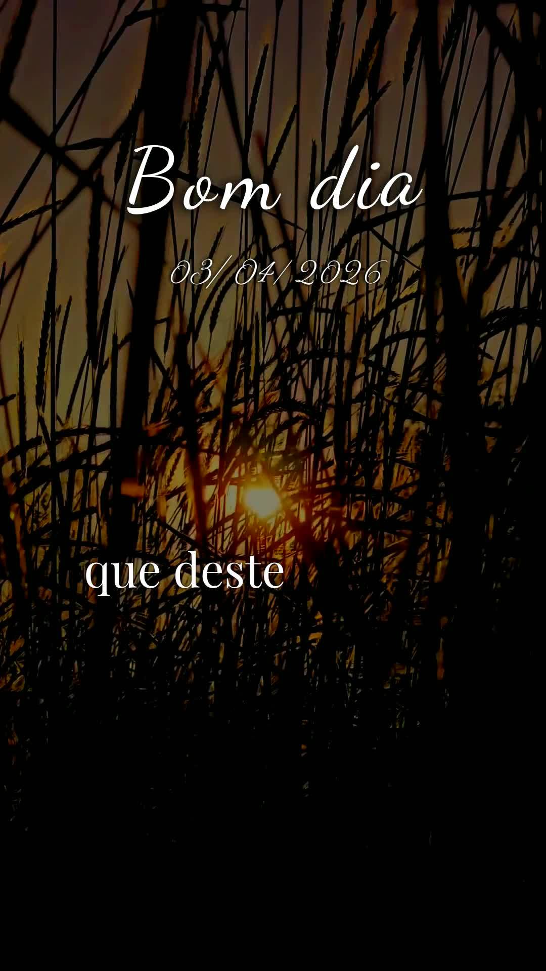 Deus, a sexta-feira chegou, meu pai, o dia três de abril de dois mil e vinte e seis. Hoje não é uma sexta-feira comum. É a Sexta-feira Santa, o dia e...