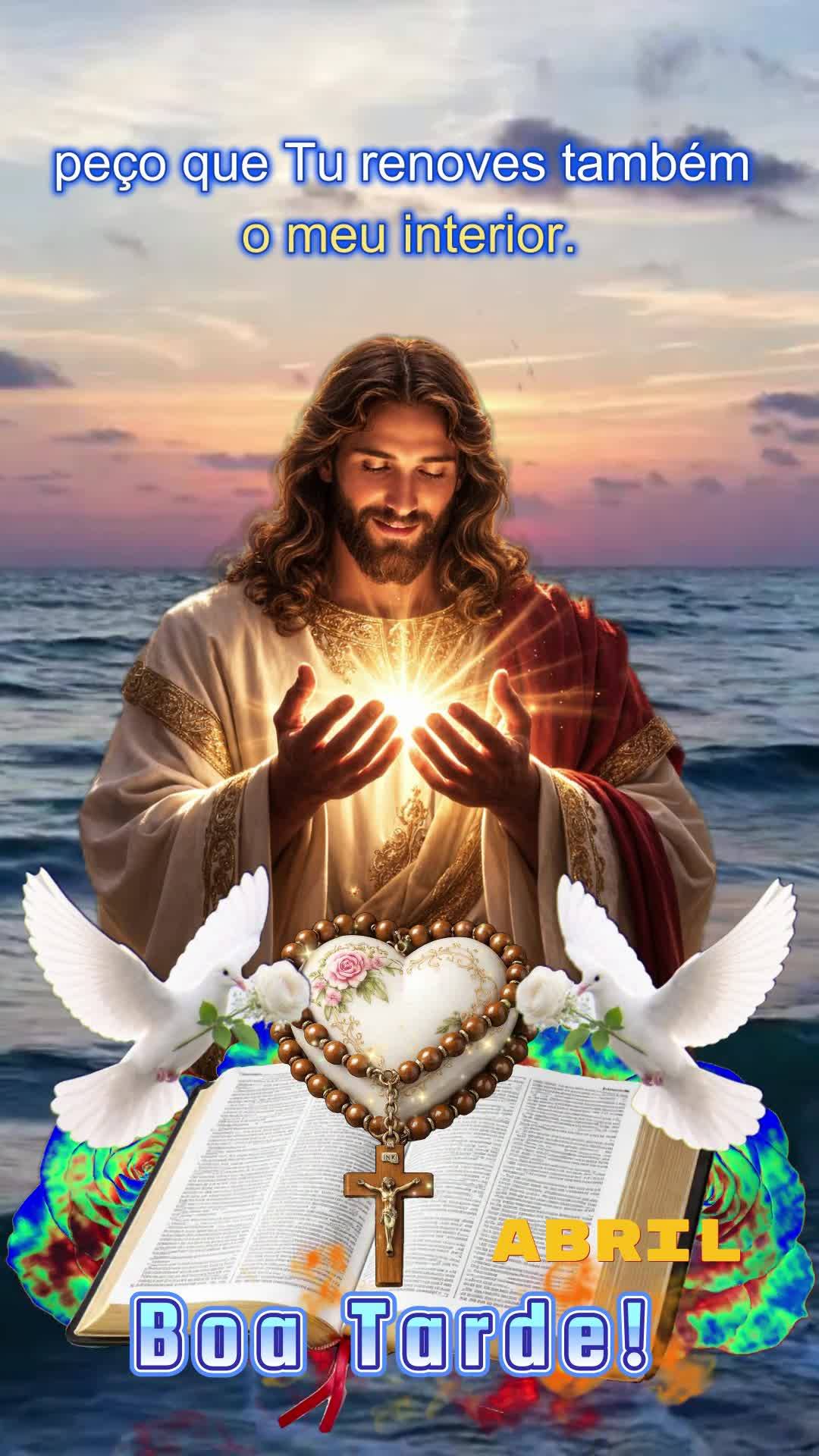 Pare tudo e escute isso…

Senhor, nesta boa tarde de abril, eu venho diante de Ti com o coração aberto e cheio de gratidão. Pai, obrigado por mais u...