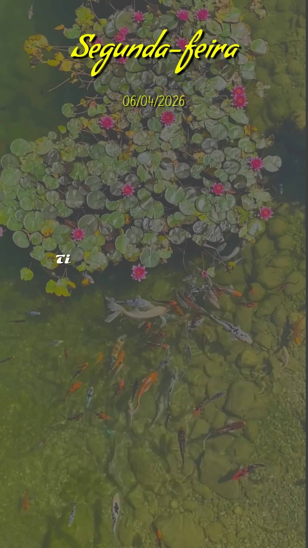 Bom dia! Segunda-feira, 6 de Abril de 2026. A Páscoa ainda ressoa em nosso coração, e o Senhor Ressuscitado caminha contigo neste novo dia! Que Jesus ...