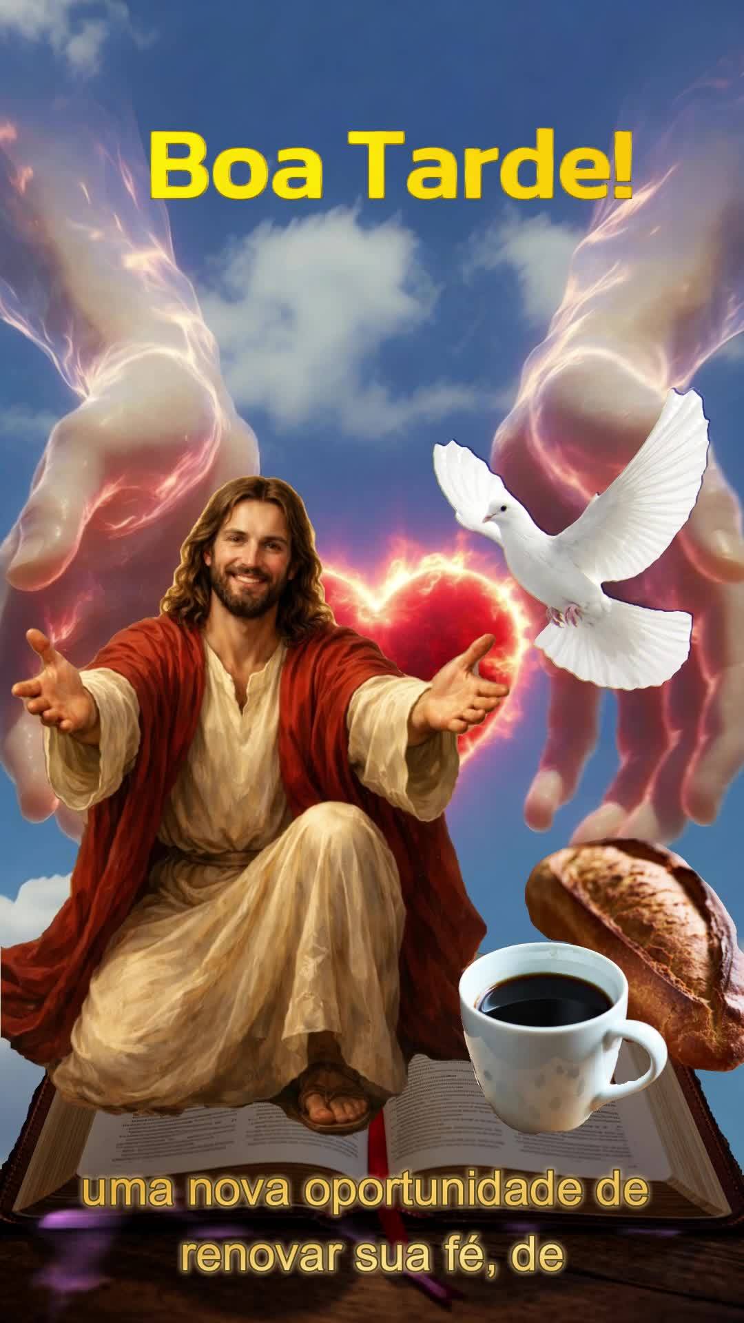 Pare tudo e escute isso… Boa tarde! Neste momento do seu dia, quero te lembrar de algo poderoso: você não está sozinho nessa caminhada. O Senhor de ...