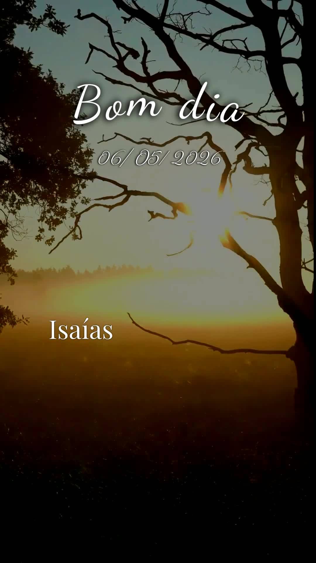 Bom dia, meu Deus. Hoje é quarta-feira, meu Pai, dia 6 de maio de 2026, e antes que o sol tome conta da minha janela, eu paro para te agradecer. Obrigad...