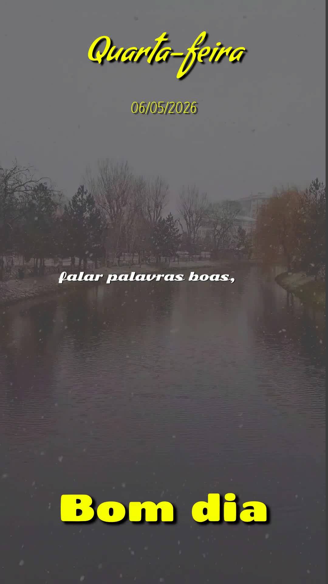 Deus, bom dia. Antes de qualquer coisa, obrigado por abrir meus olhos nesta quarta-feira, 6 de maio de 2026. Obrigado pelo ar que entra nos meus pulmões...