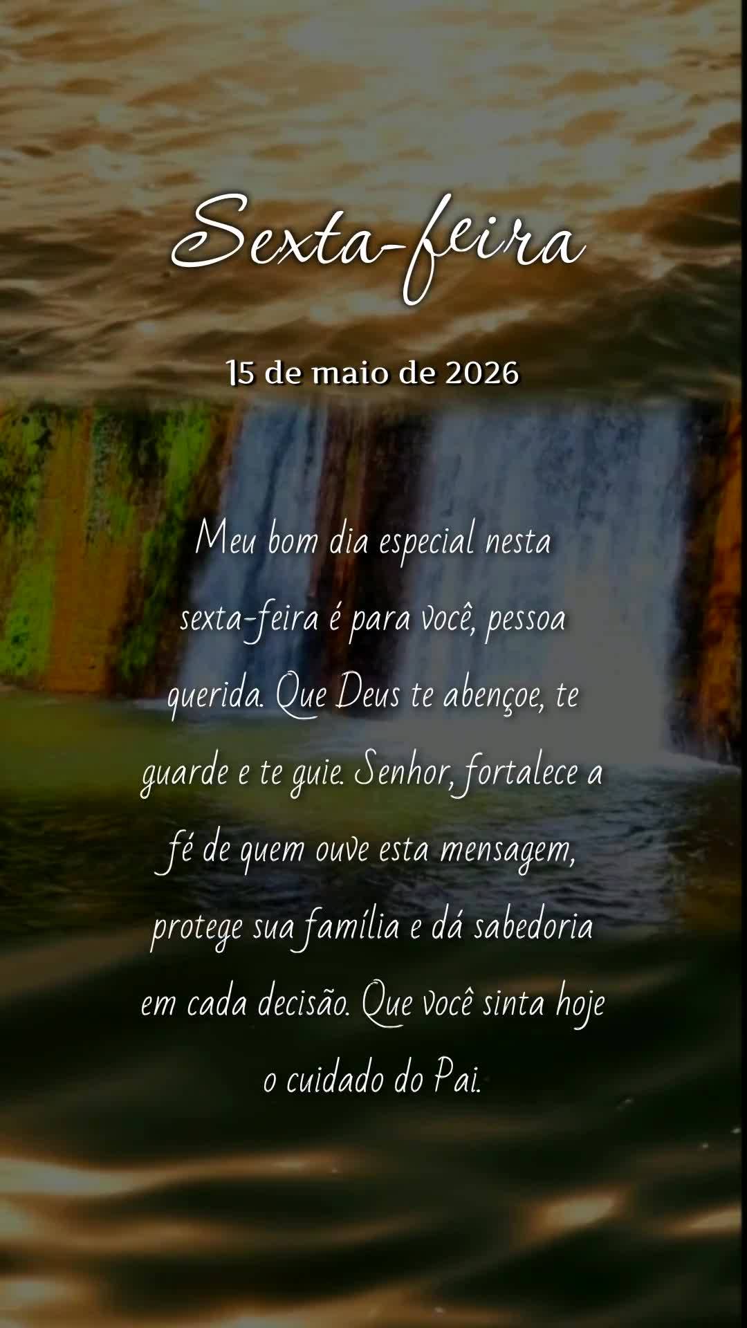 Meu bom dia especial nesta sexta-feira é para você, pessoa querida. Que Deus te abençoe, te guarde e te guie. Senhor, fortalece a fé de quem ouve est...