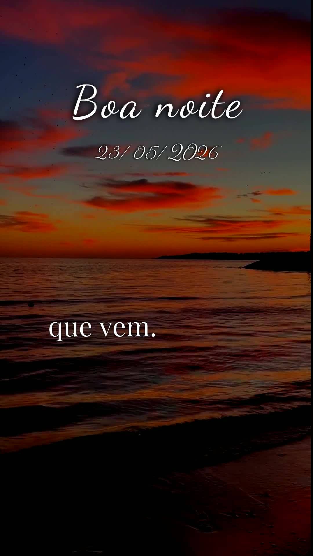 Boa noite. Neste Sábado, 23 de Maio de 2026, véspera santa de Pentecostes, eu me coloco diante de Deus em espírito de oração. Que a bênção do Sen...