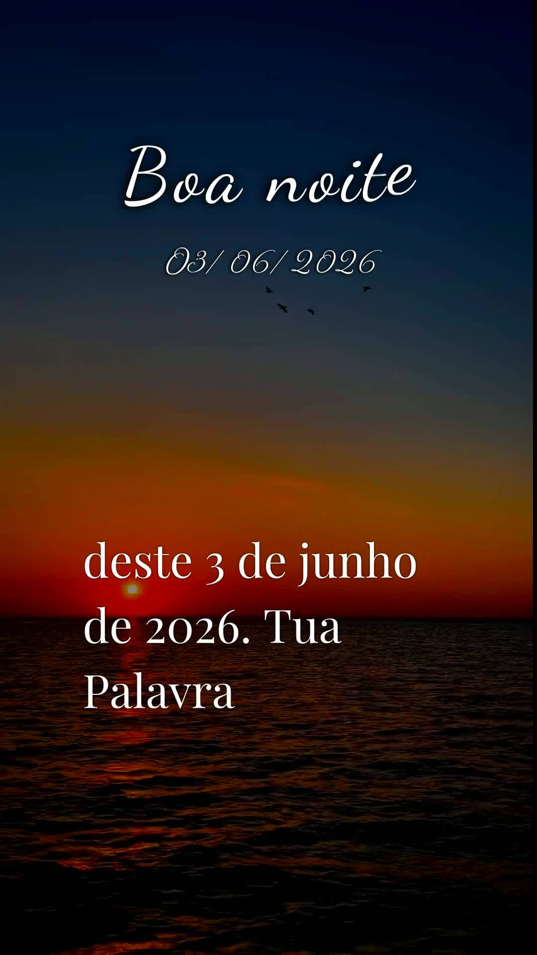 Boa noite, Pai amado. Obrigado, Deus, por mais uma quarta-feira vencida. Tu me livraste de todo mal e me concedeste saúde e força para vencer mais um d...