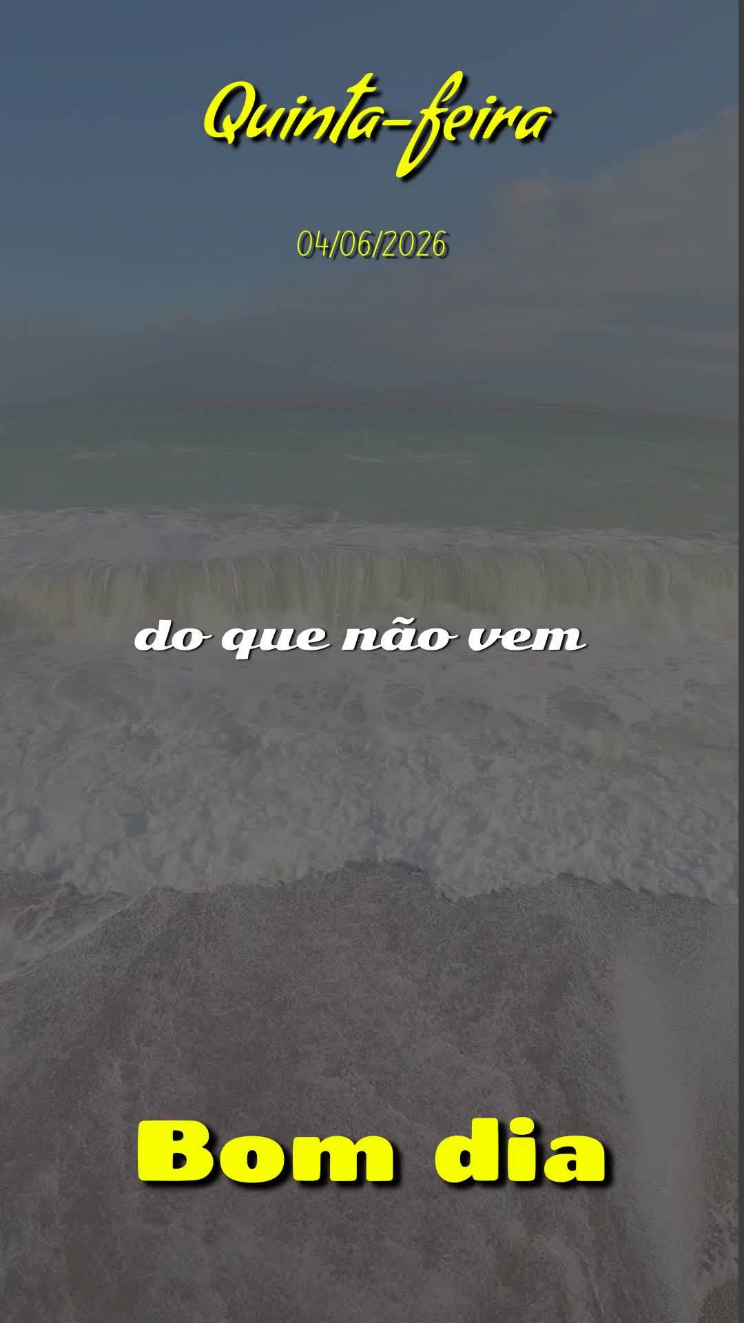 Deus, bom dia. Antes de qualquer coisa, eu quero te agradecer por ter aberto meus olhos nesta quinta-feira, 4 de Junho de 2026. Obrigado pelo ar que resp...