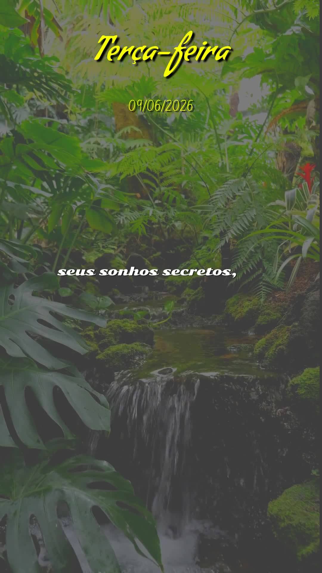 Bom dia! Hoje, nesta terça-feira, 9 de Junho de 2026, eu declaro sobre a sua vida uma bênção que vem do alto. Que o céu se abra agora e derrame sobr...