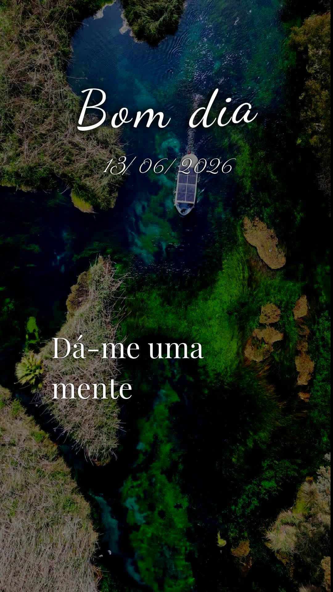 Bom dia, Jesus, meu Mestre e Senhor. Neste Sábado, 13 de Junho de 2026, mais uma manhã desperta, e eu Te ofereço todas as minhas ações deste dia, pa...