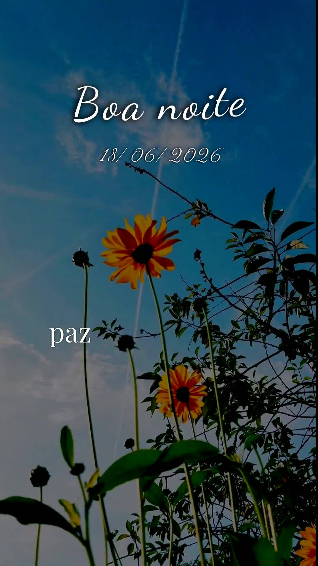 Boa noite. Nesta tranquila quinta-feira, 18 de Junho de 2026, que Deus abençoe este momento de descanso, renovando suas forças e acalmando seu coraçã...
