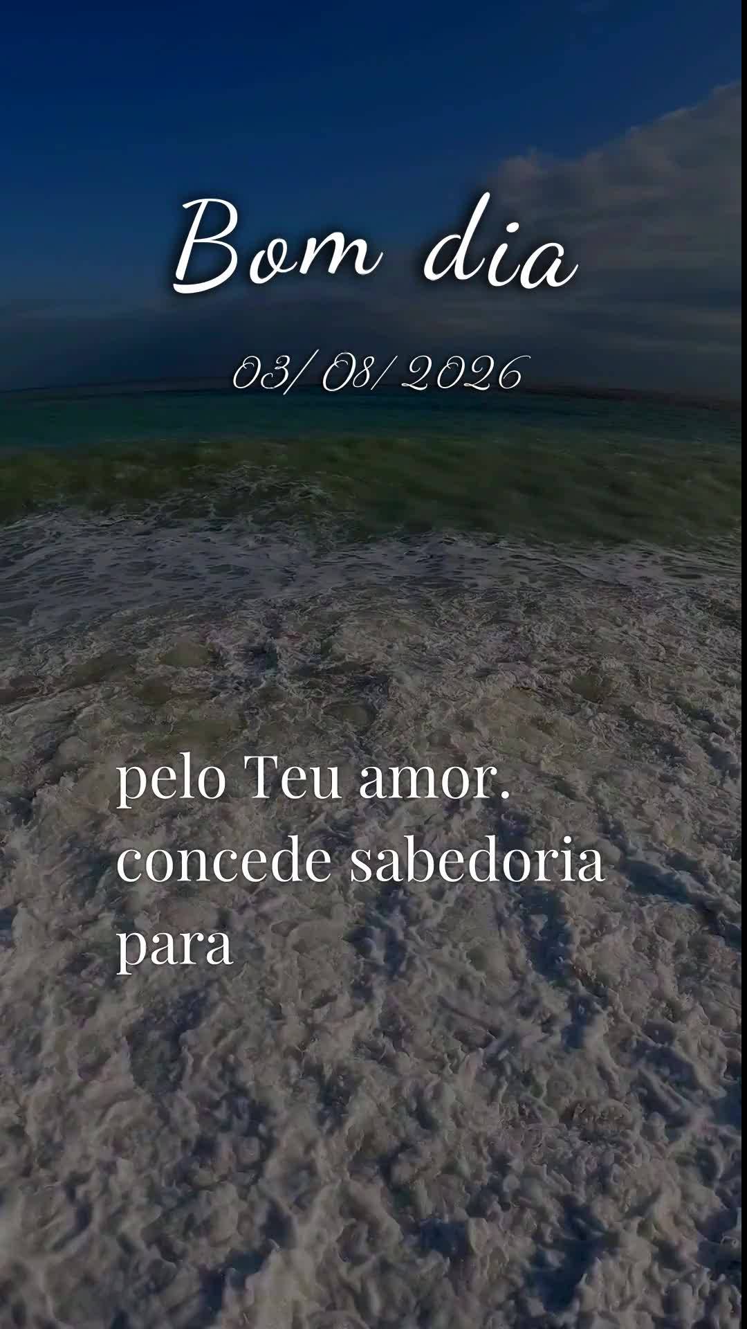 Meu bom dia especial nesta segunda-feira, 3 de Agosto de 2026, é para você, pessoa querida. Que Deus te abençoe, te guarde e te guie neste começo de ...