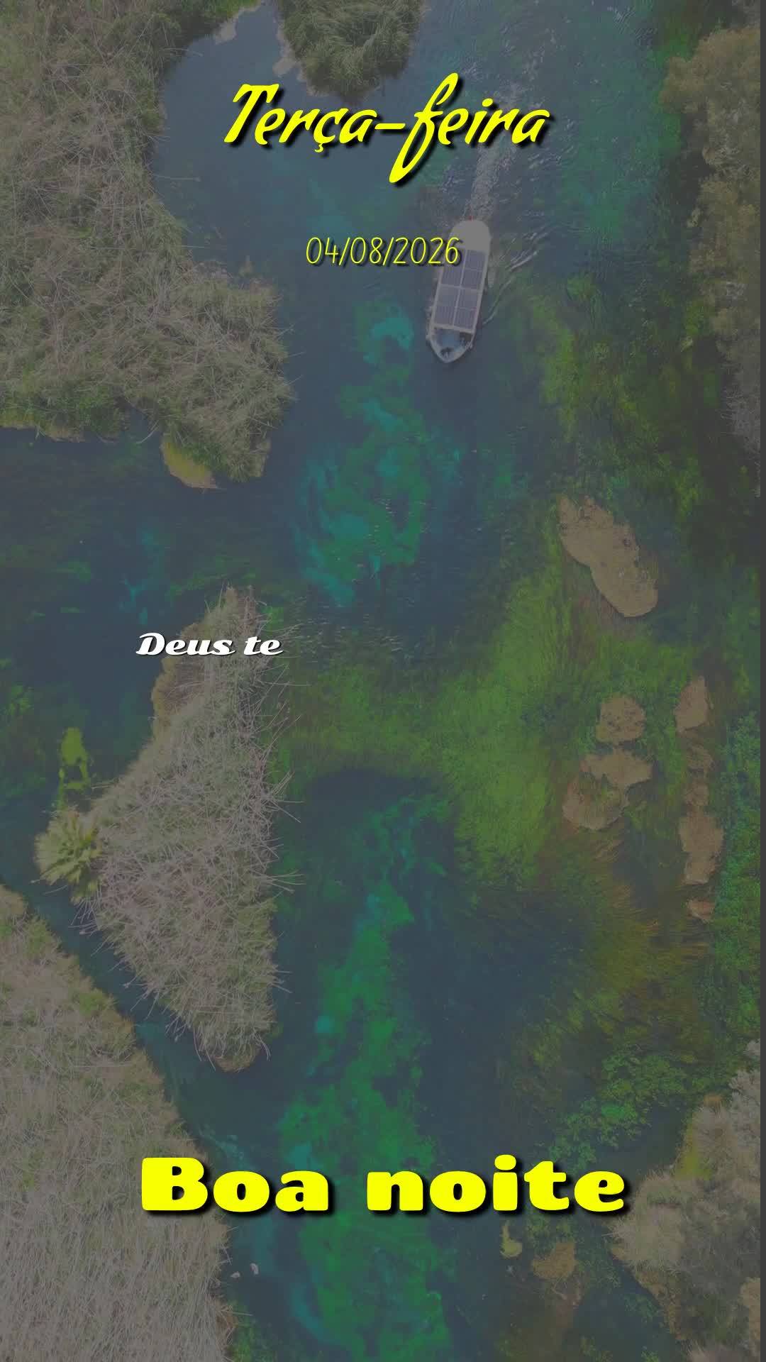 Boa noite. Nesta terça-feira, 4 de Agosto de 2026, quando a noite cai suave sobre nós, Deus acende as estrelas no céu para lembrar que a esperança nu...