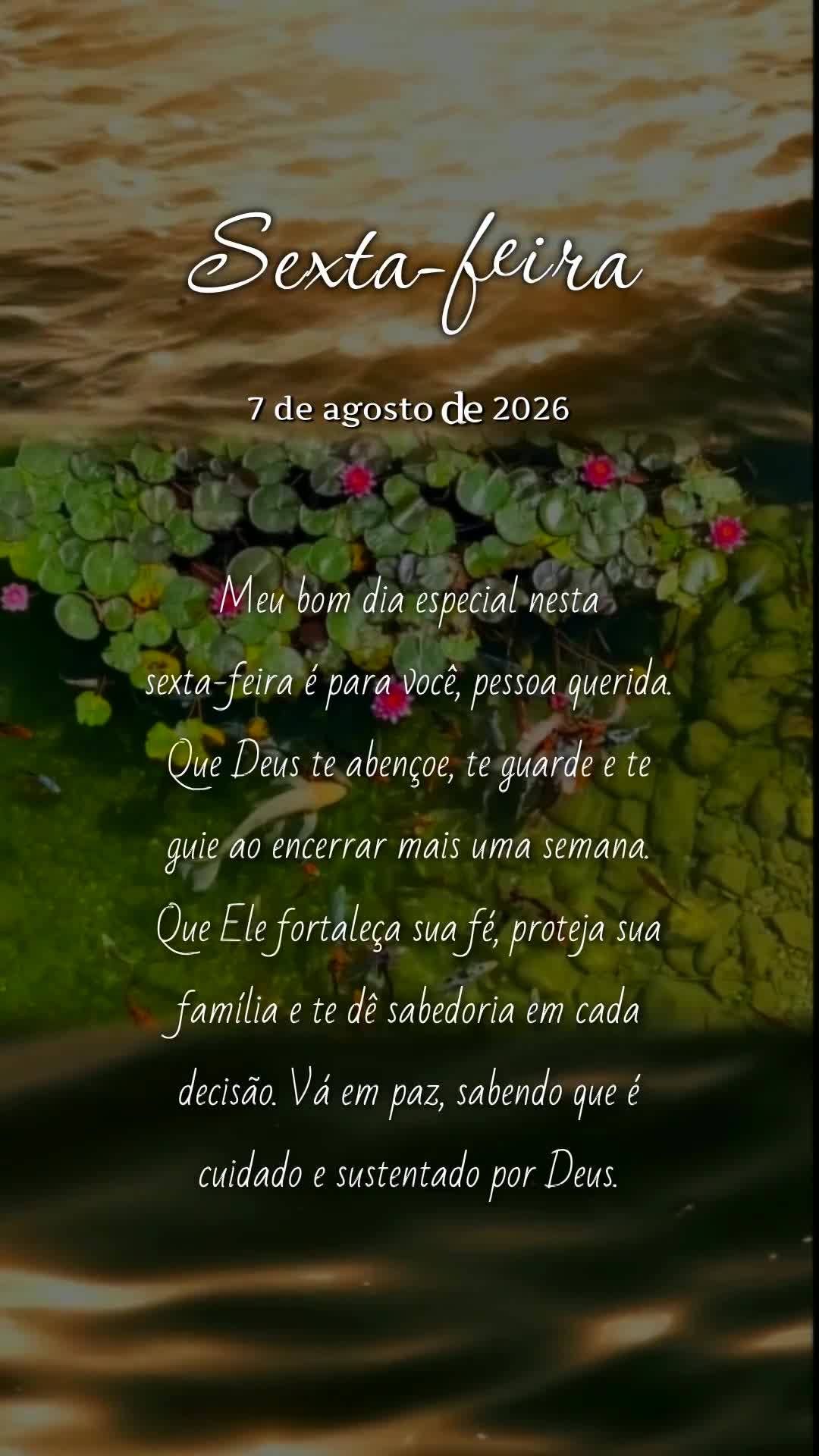 Meu bom dia especial nesta sexta-feira é para você, pessoa querida. Que Deus te abençoe, te guarde e te guie ao encerrar mais uma semana. Que Ele fort...