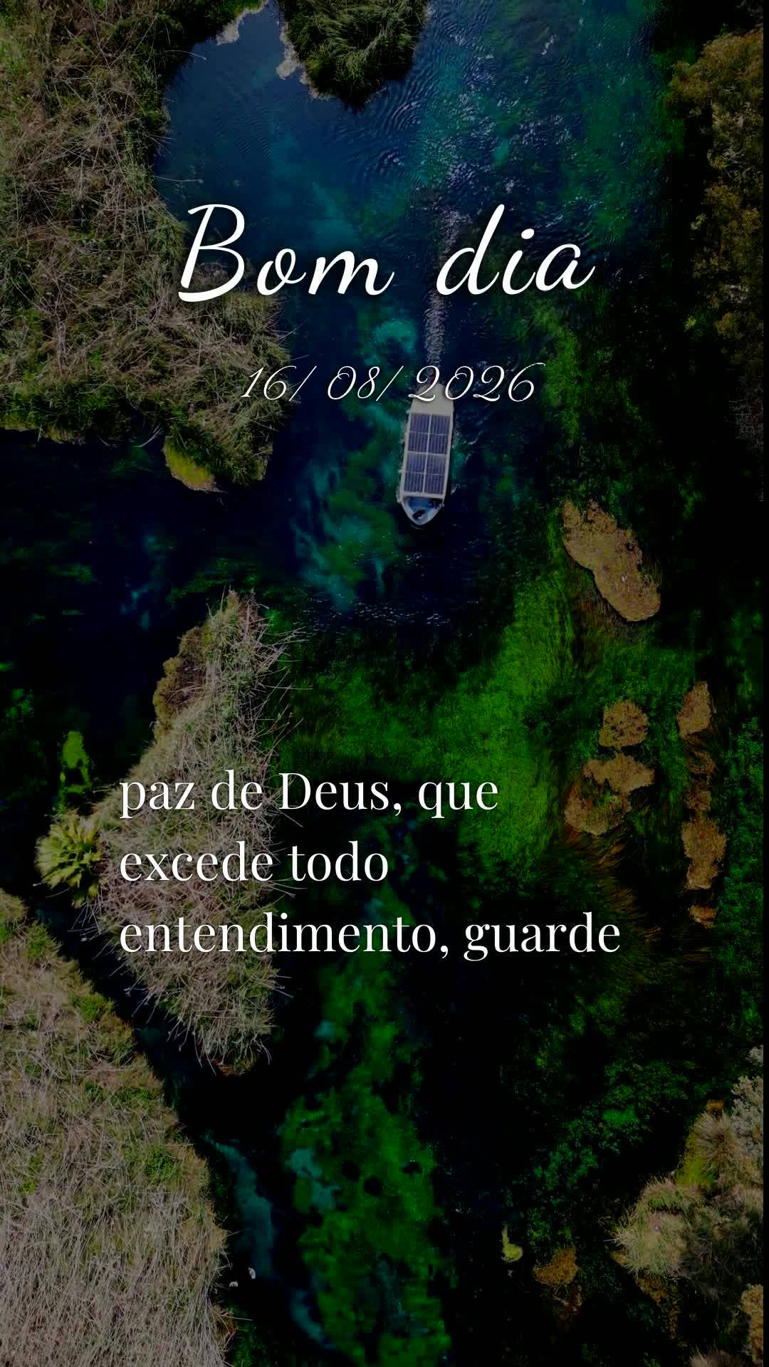 Bom dia! Neste Domingo, dia do Senhor, quero abençoar a sua vida. Que Jesus caminhe ao seu lado como fiel defensor, vá à sua frente mostrando o melhor...