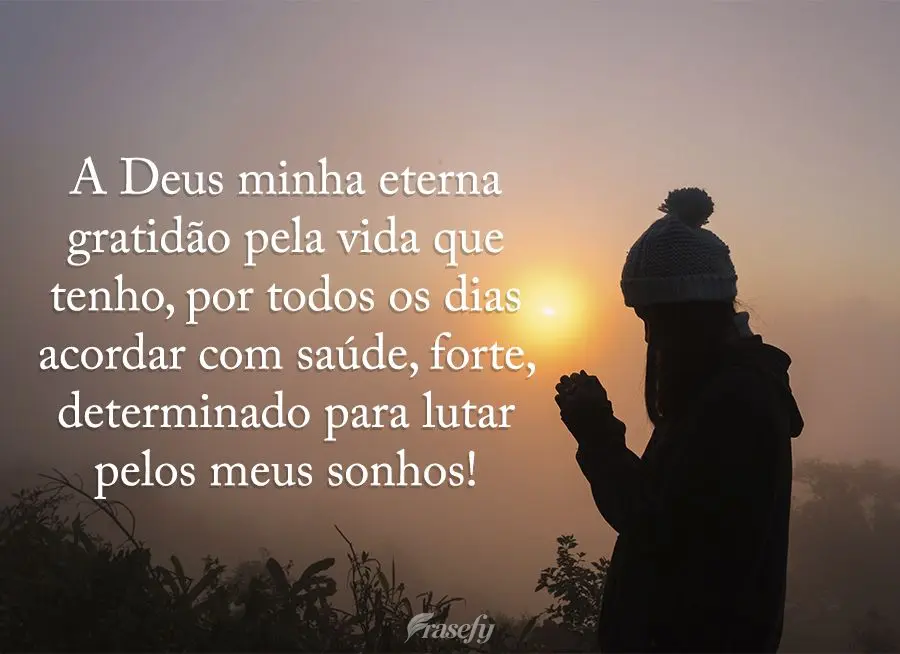 A Deus minha eterna gratidão pela vida que tenho, por todos os dias acordar com saúde, forte e determinado para lutar pelos meus sonhos!
