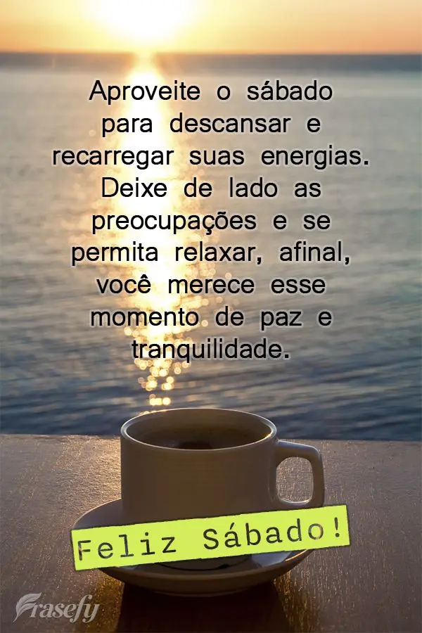 Aproveite o sábado para descansar e recarregar suas energias. Deixe de lado as preocupações e se permita relaxar, afinal, você merece esse momento de...