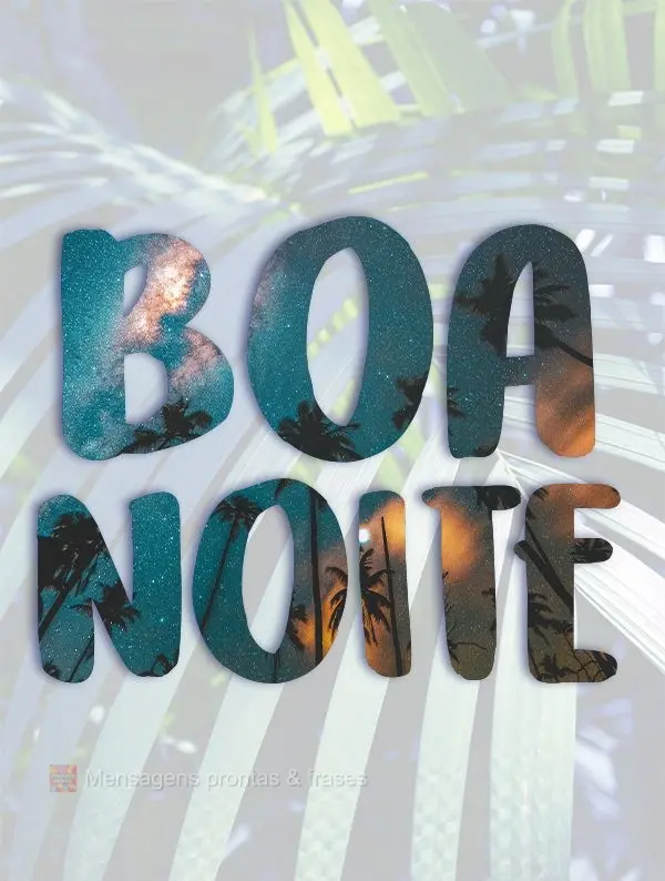 BOA NOITE