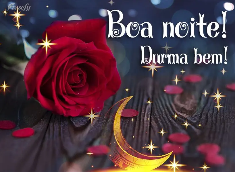 Boa noite! Durma bem!