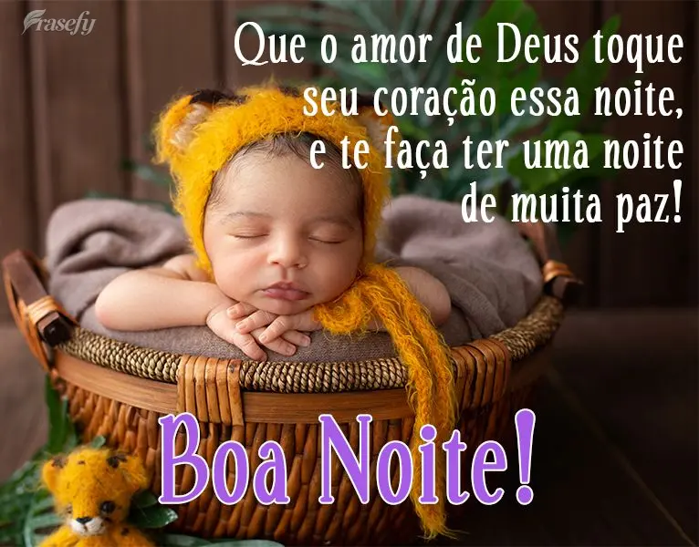Que o amor de Deus toque seu coração essa noite e te faça ter uma noite de muita paz!  Boa Noite!