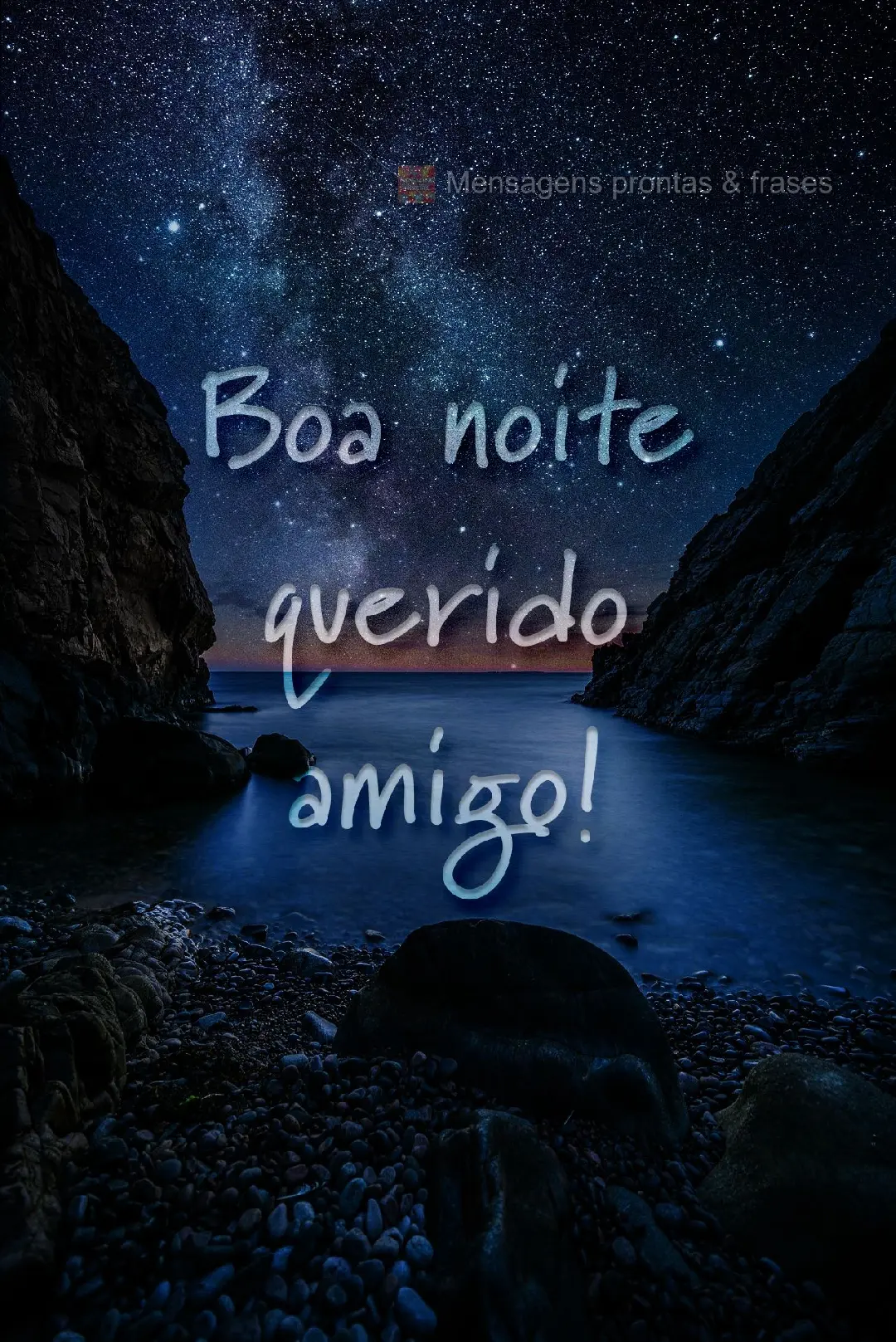 Boa noite querido amigo!