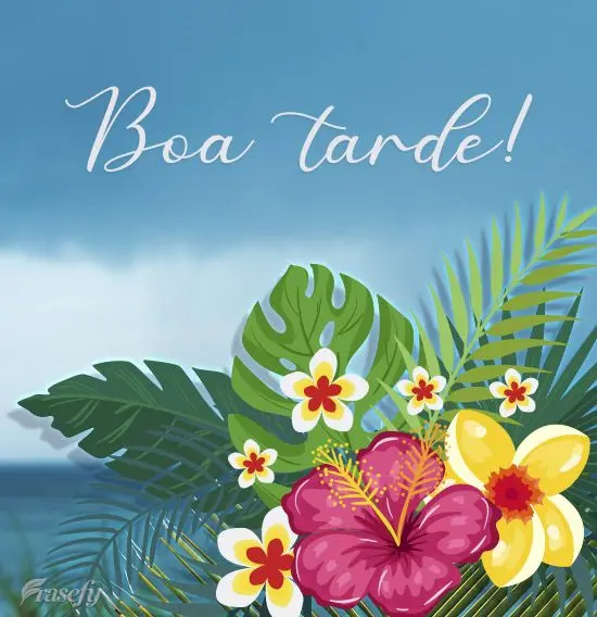 Boa tarde!
