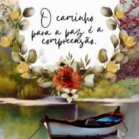 O caminho para a paz é a compreensão. Boa tarde!