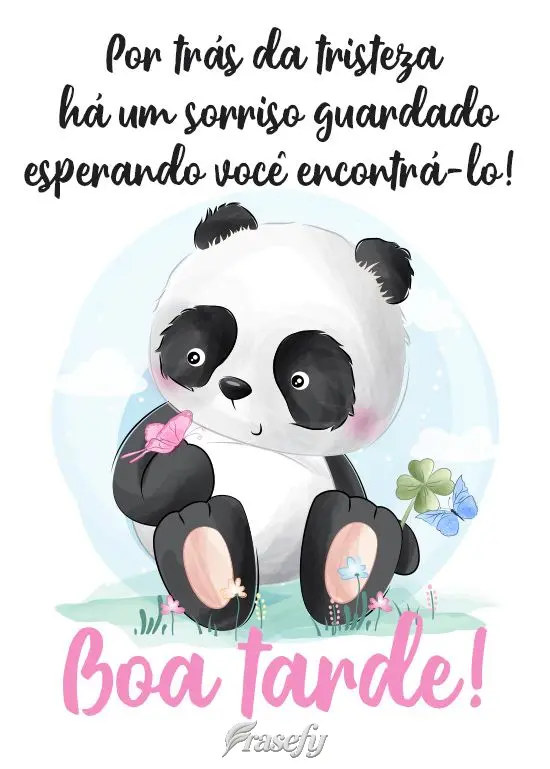 Por trás da tristeza há um sorriso guardado esperando você encontrá-lo! 
 Boa tarde!