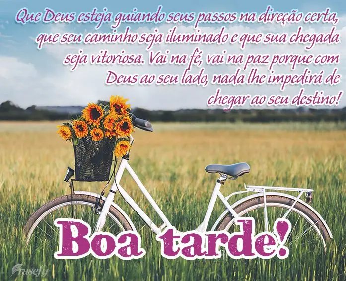 Que Deus esteja guiando seus passos na direção certa, que seu caminho seja iluminado e que sua chegada seja vitoriosa. Vai na fé, vai na paz, porque c...