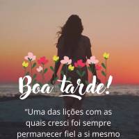 “Uma das lições com as quais cresci foi sempre permanecer fiel a si mesmo e nunca deixar que o que outra pessoa diz o distraia de seus objetivos.” ...