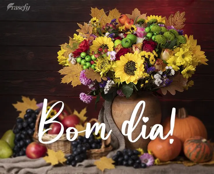 Bom dia!
