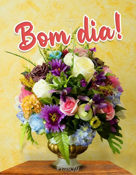 Bom dia!
