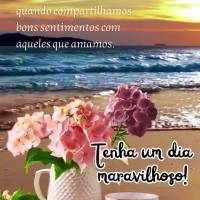 Comece o seu dia com um sorriso no rosto e uma dose extra de amor no coração. A vida é muito mais bonita quando compartilhamos bons sentimentos com aq...