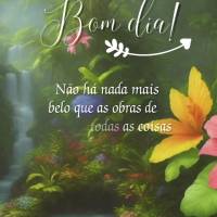 Não há nada mais belo que as obras de Deus, todas as coisas feitas pelas mãos dele vieram para trazer à nossa vida inspiração e tranquilizar nosso ...