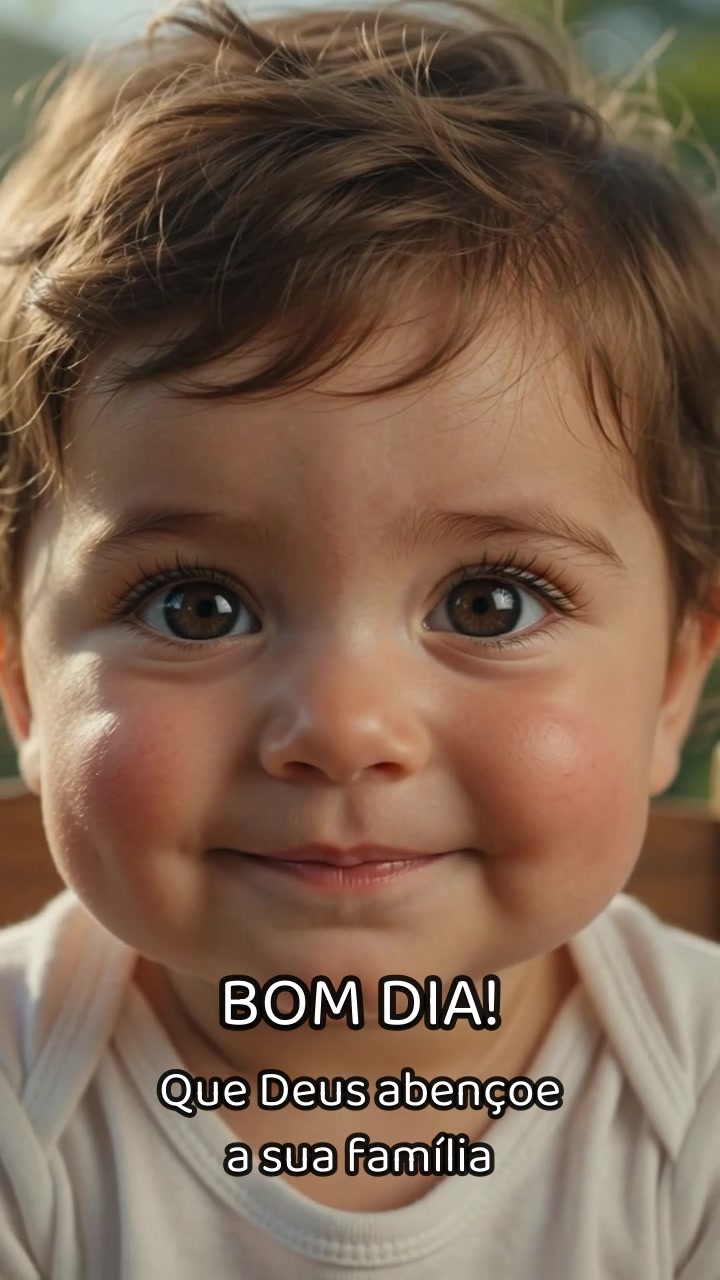 Bom dia! 🌞🙏
Que Deus abençoe a sua família! 💛