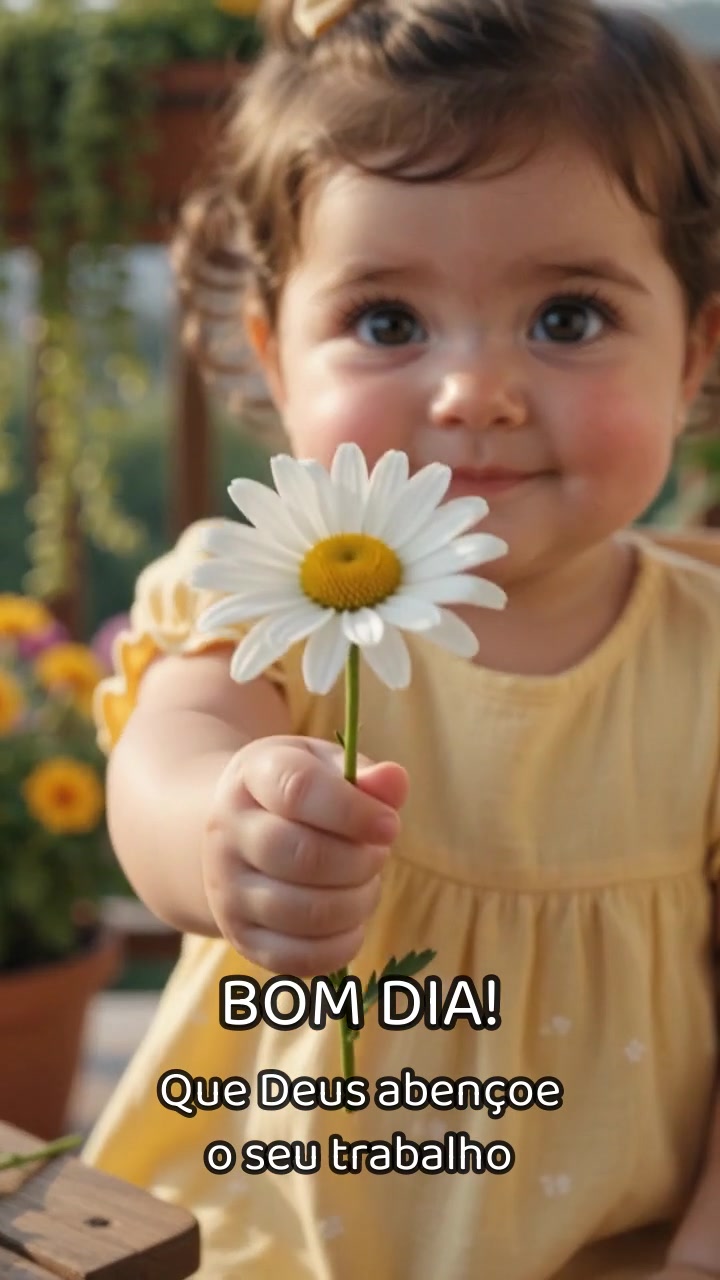 Bom dia! ☀️🙏
Que Deus abençoe o seu trabalho! 💛