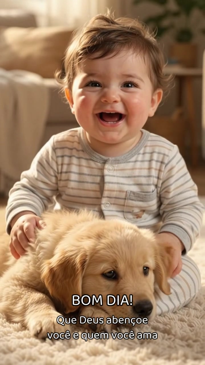Bom dia! ☀️🐶
Que Deus abençoe você e quem você ama! 🙏💛
