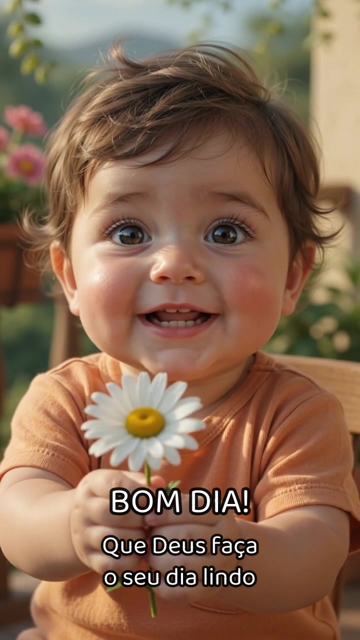 Bom dia! 🌻💛
Que Deus faça o seu dia lindo! 💛